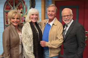 Jim and Lori Bakker with Pat and Shirley Boone at Morningside
