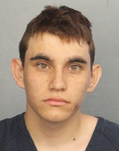 Nikolas Cruz appears in a police booking photo after being charged with 17 counts of premeditated murder following a Parkland school shooting, at Broward County Jail in Fort Lauderdale, Florida, U.S. February 15, 2018. Broward County Sheriff/Handout via REUTERS