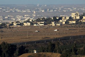 FILE PHOTO - A general view shows the Israeli-Syrian border as it is seen from the Israeli-occupied Golan Heights, Israel July 19, 2018. REUTERS/Amir Cohen
